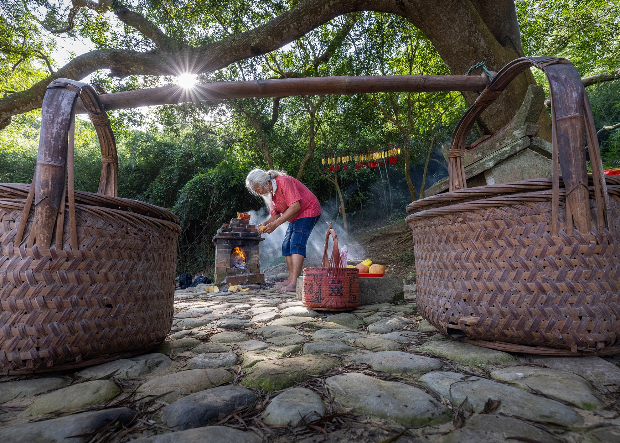入選  楊泔泉-拜土地公 9